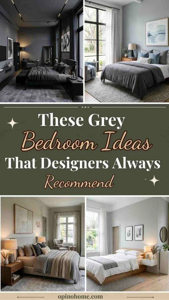 These Grey Bedroom Ideas That Designers Always Recommend 2 Grey Bedroom Ideas