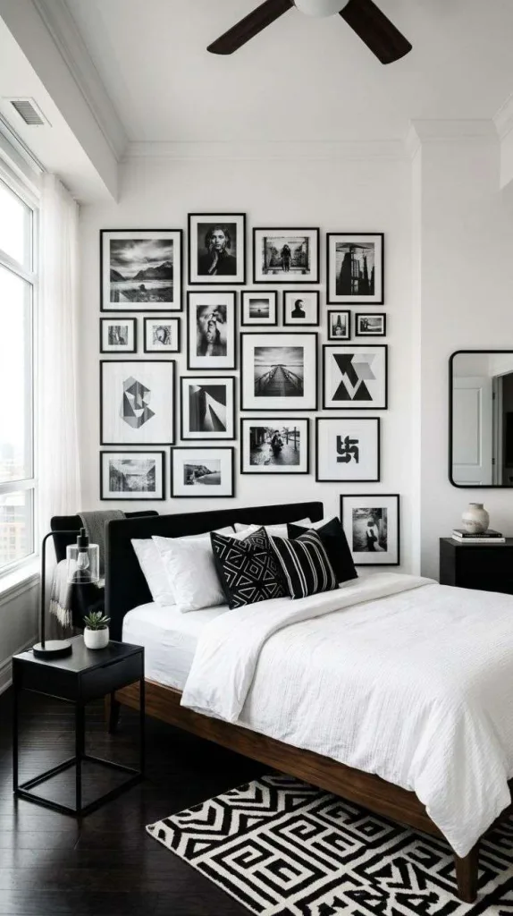 High Contrast Gallery Wall