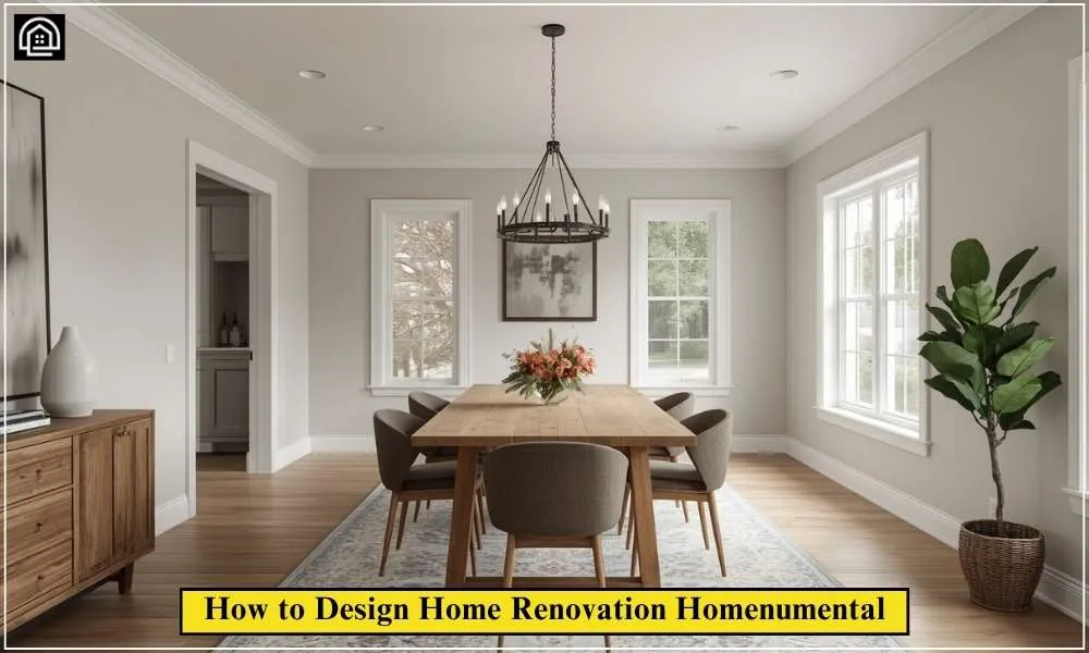 How to Design Home Renovation Homenumental