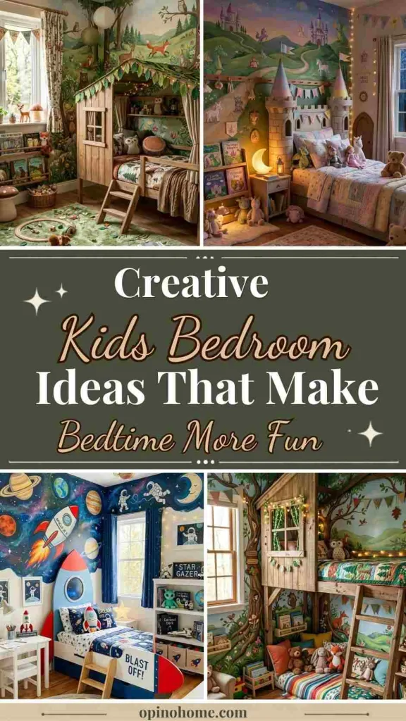 Creative Kids Bedroom Ideas That Make Bedtime More Fun 2 Kids Bedroom