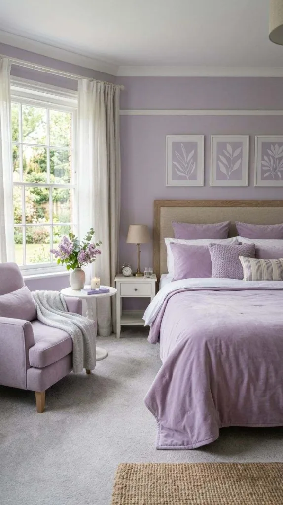 Bedroom Colors For your dream house 11 Lavender Calm Space