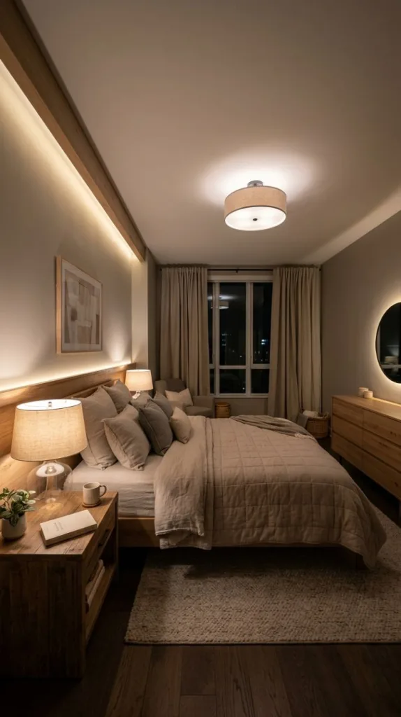 Bedroom Lighting Ideas for a Cozy Stylish Space 3 Layered Ambient Glow