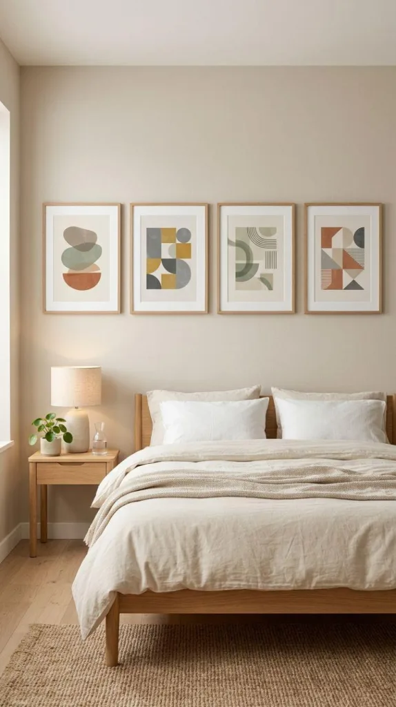 Posters on Wall Bedroom Inspo 7 Minimal Poster Arrangement