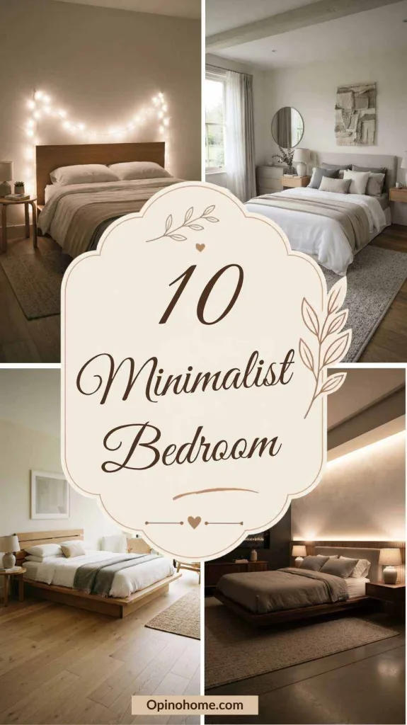 10 Minimalist Bedroom for a Stylish Home Space 2 Minimalist Bedroom
