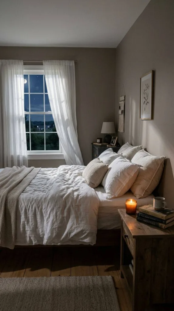 Bedroom Lighting Ideas for a Cozy Stylish Space 10 Moonlit Bedroom Atmosphere