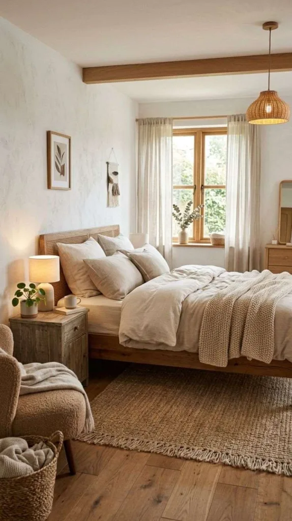 The Secret to a warm bedroom aesthetic That Feels Expensive 10 Natural Texture Sanctuary