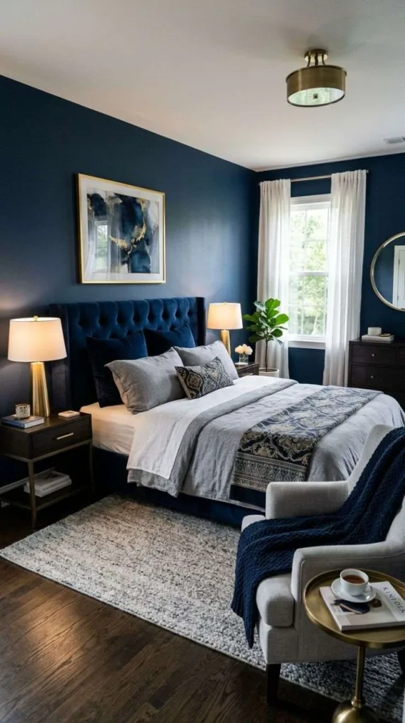 Bedroom Colors For your dream house 4 Navy Blue Sanctuary
