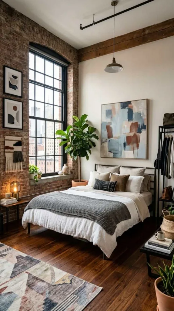 New York Loft Bedroom