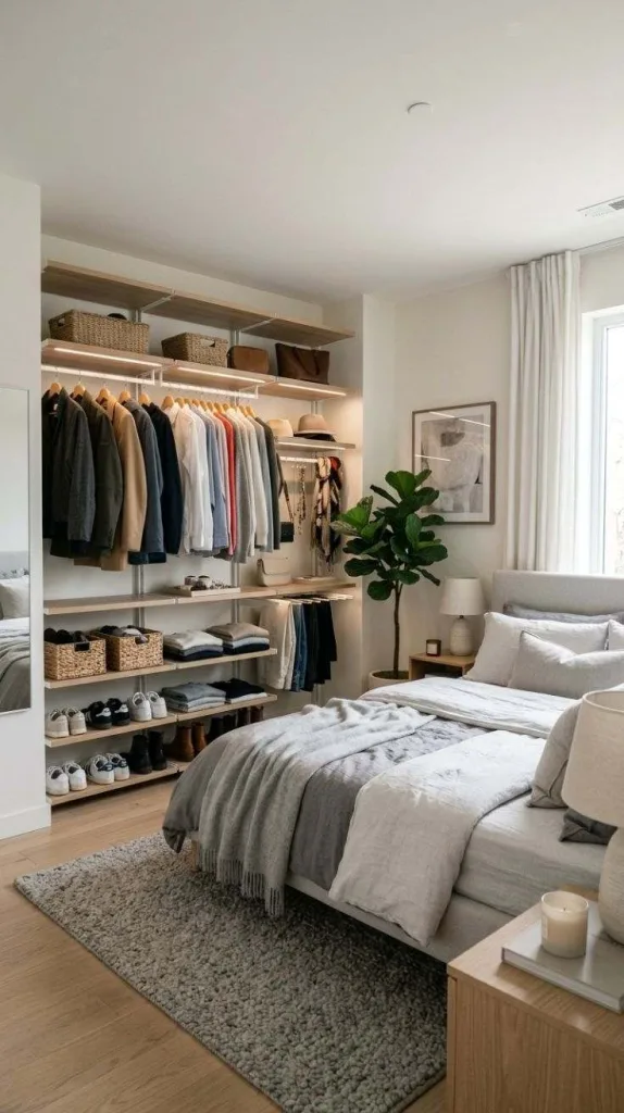 Open Closet Display System