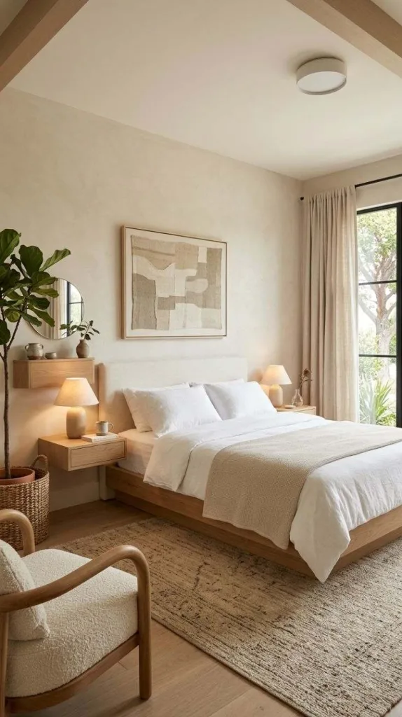 Neutral Bedroom Ideas for a Cozy Elegant Retreat 5 Organic Modern Bedroom