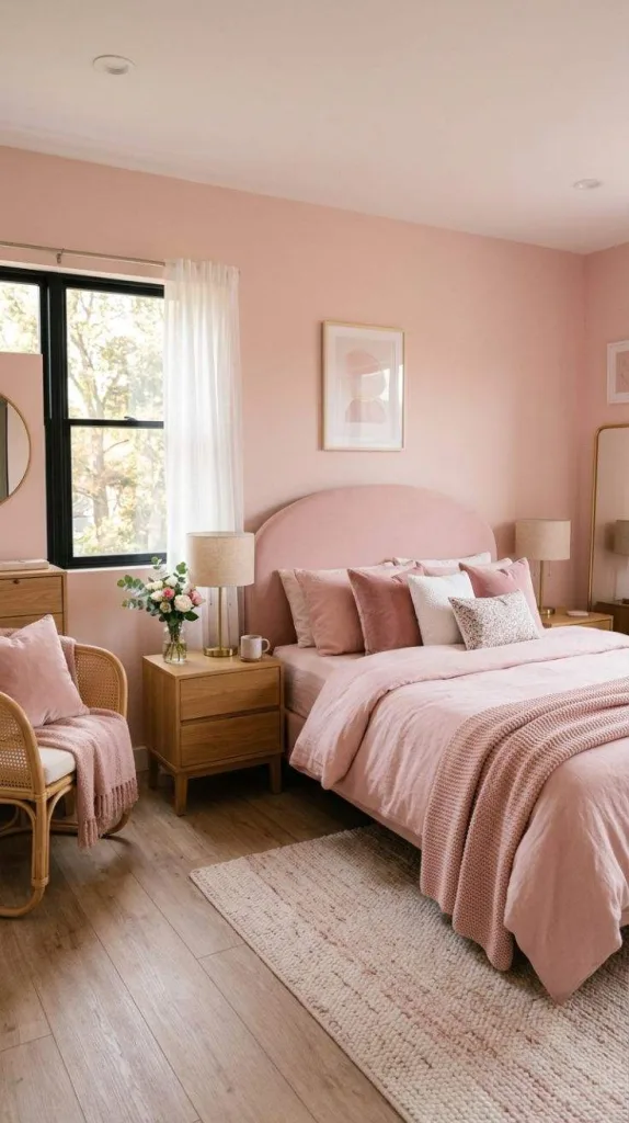 The Most Beautiful Pink Bedroom Ideas You’ll See on Pinterest 5 Pink Linen Escape