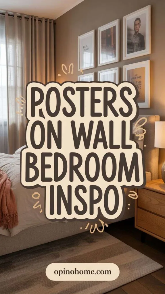 Posters on Wall Bedroom Inspo 2 Posters on Wall Bedroom