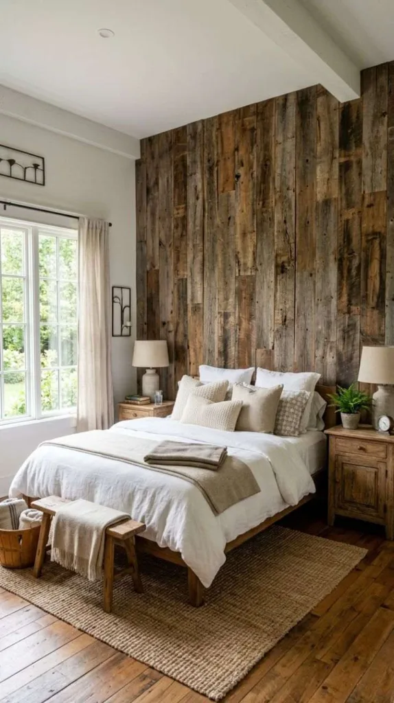 Reclaimed Wood Accent Wall