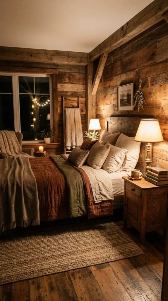 The Secret to a warm bedroom aesthetic That Feels Expensive 8 Rustic Comfort Retreat
