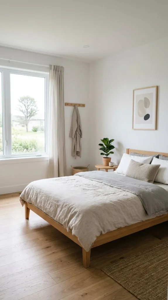Try These Minimal Bedroom Designs That Never Go Out of Style 4 Scandinavian Calm Space