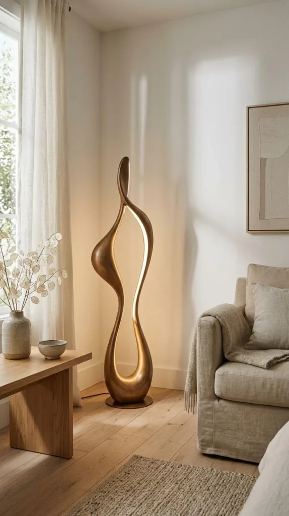 Bedroom Lighting Ideas for a Cozy Stylish Space 11 Sculptural Lamp Corner
