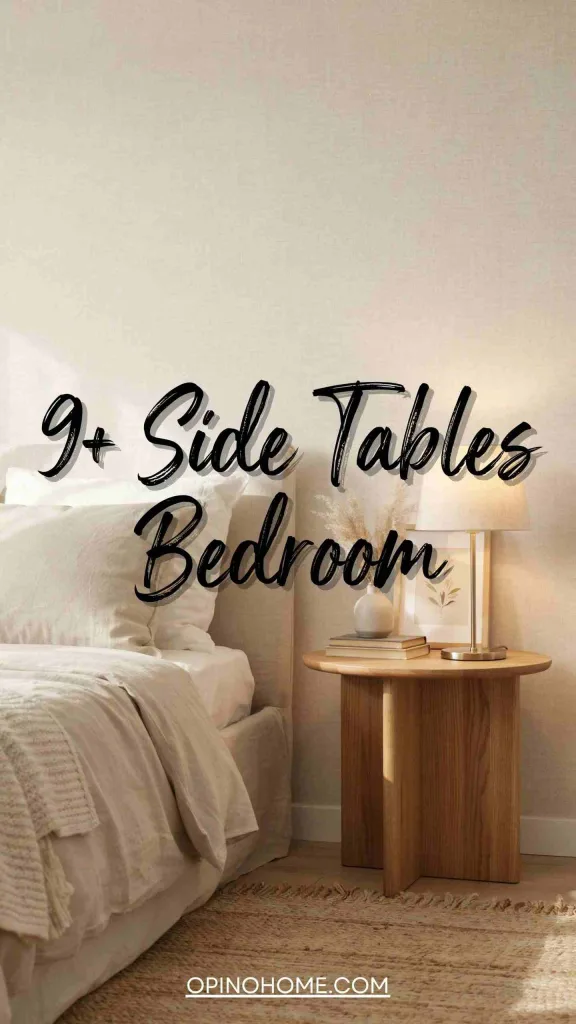Side Tables Bedroom