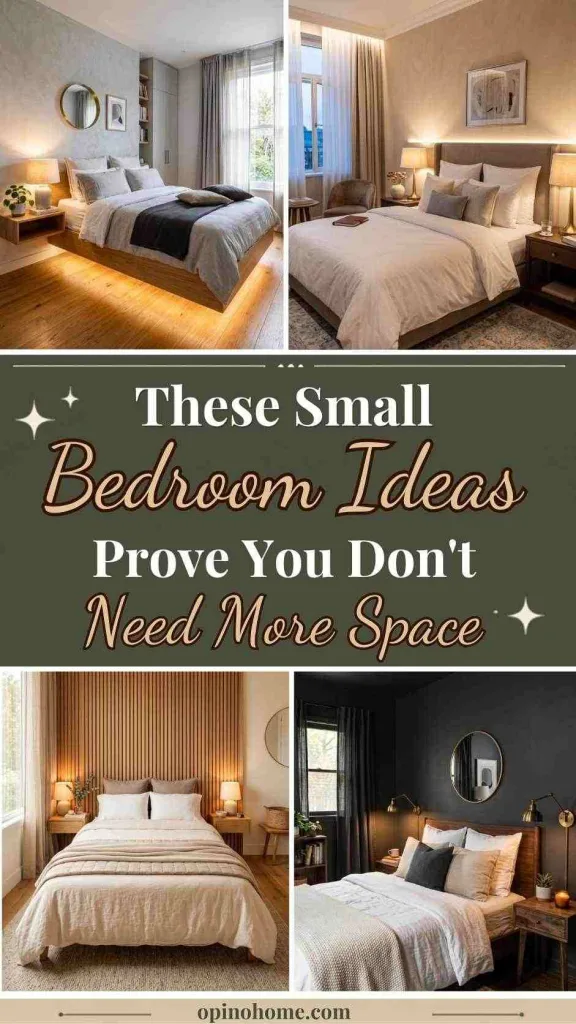 These Small Bedroom Ideas Prove You Don't Need More Space 2 Small Bedroom