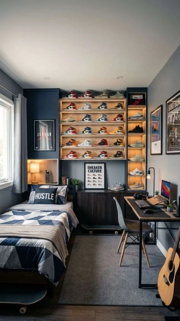 Sneaker Display Bedroom