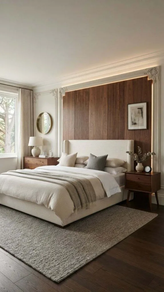 Statement Headboard Wall