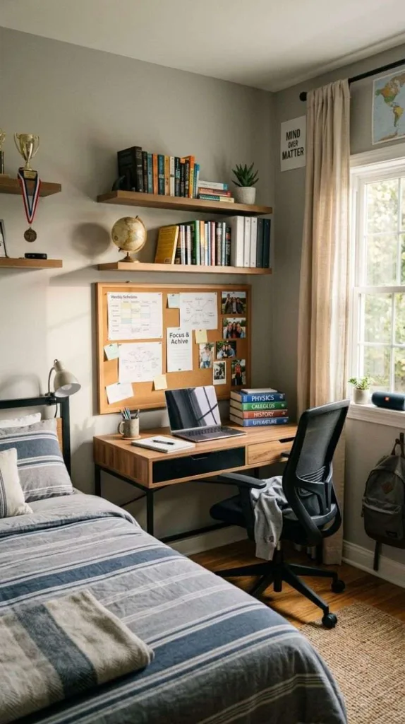 Study Focus Bedroom