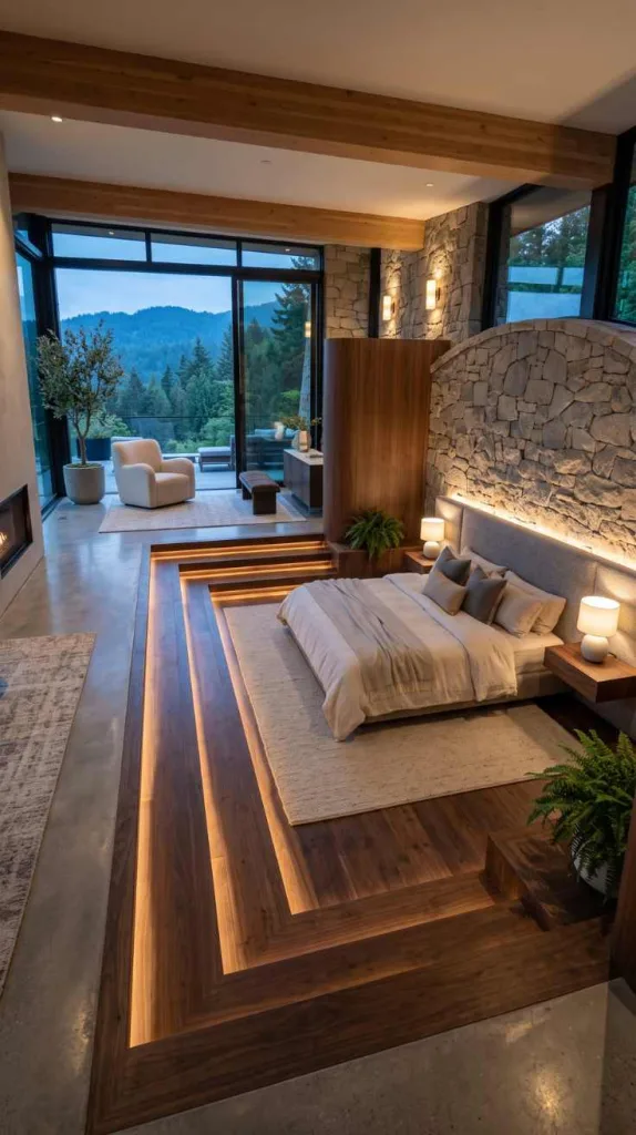 I Couldn't Stop Saving These Luxury Bedroom Master Ideas 3 Sunken Bedroom