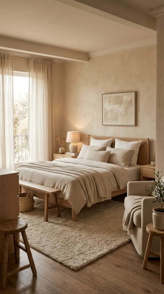 Textured Beige Haven