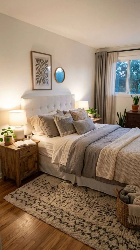 Cozy Bedroom Aesthetic for a Warm Dreamy Retreat 7 Textured Layered Bedroom