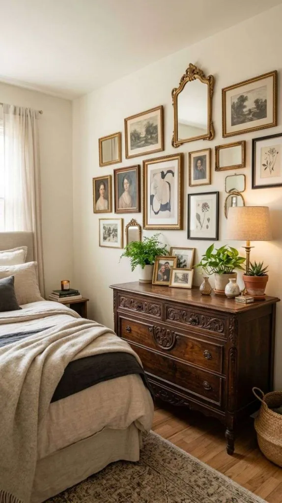 Bedroom Makeover Ideas for a Cozy Stylish Space 10 Vintage Dresser Gallery Display