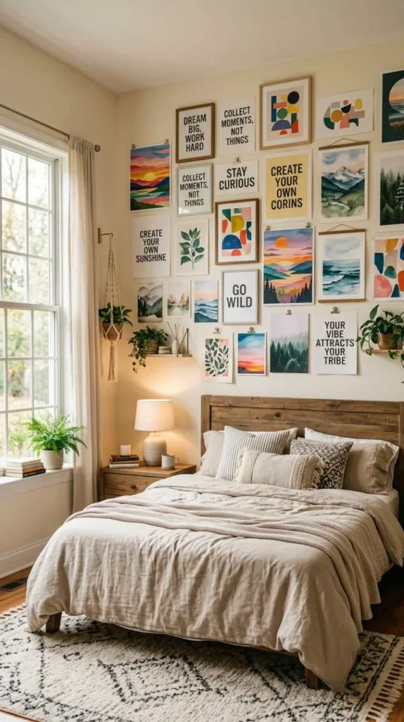 Posters on Wall Bedroom Inspo 5 Vision Inspired Wall