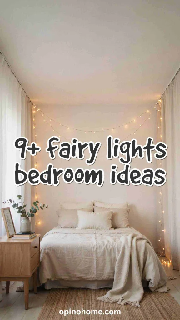 Fairy Lights Bedroom