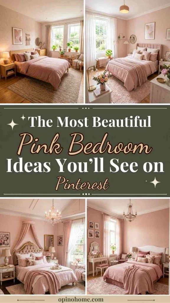 The Most Beautiful Pink Bedroom Ideas You’ll See on Pinterest 2 Pink Bedroom
