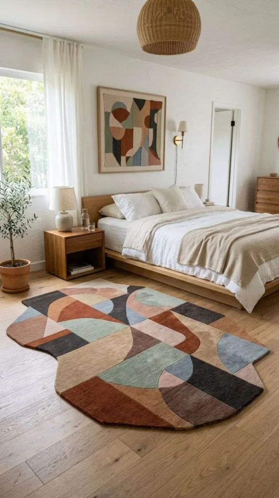 Abstract Rug Styling