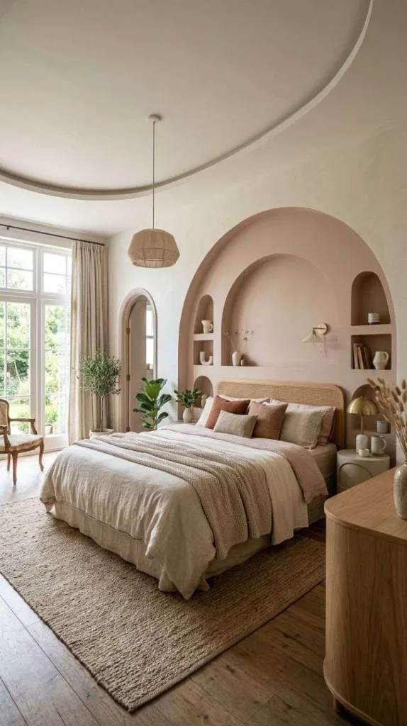 Room Inspiration Bedroom Ideas for a Cozy Stylish Retreat 3 Arched Wall Bedroom Design