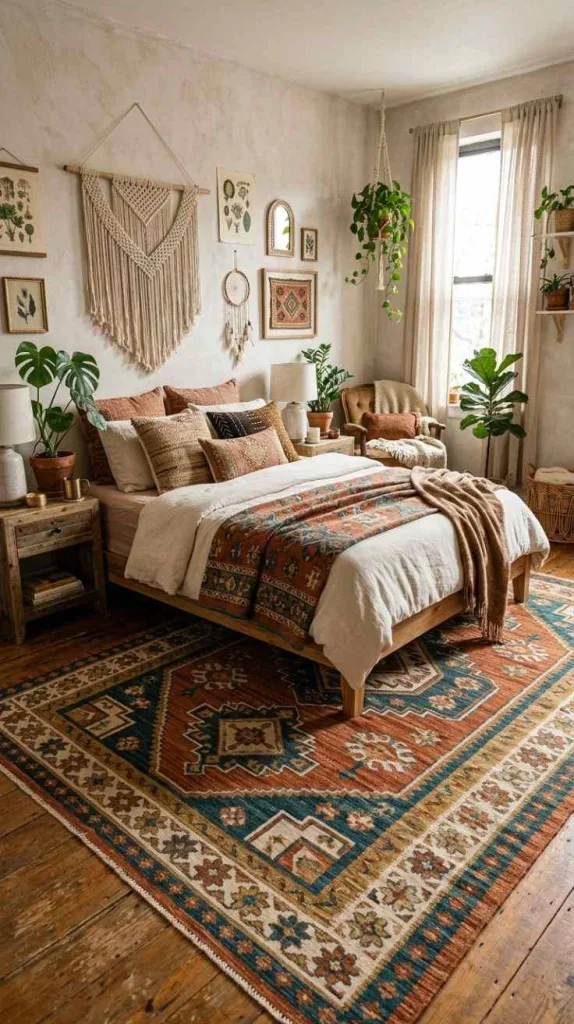 Boho Patterned Rug