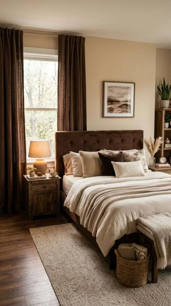 Brown Bedroom Ideas for a Cozy Warm and Stylish Retreat 4 Brown And Beige Bedroom