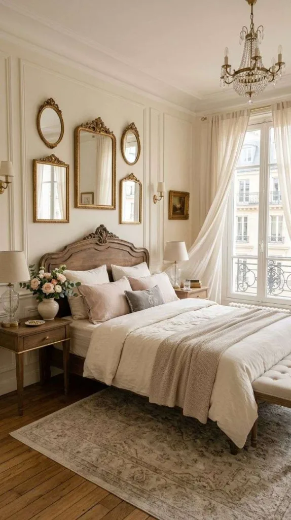 Bedroom Ideas for Couples for a Cozy Romantic Retreat 11 Elegant Parisian Bedroom