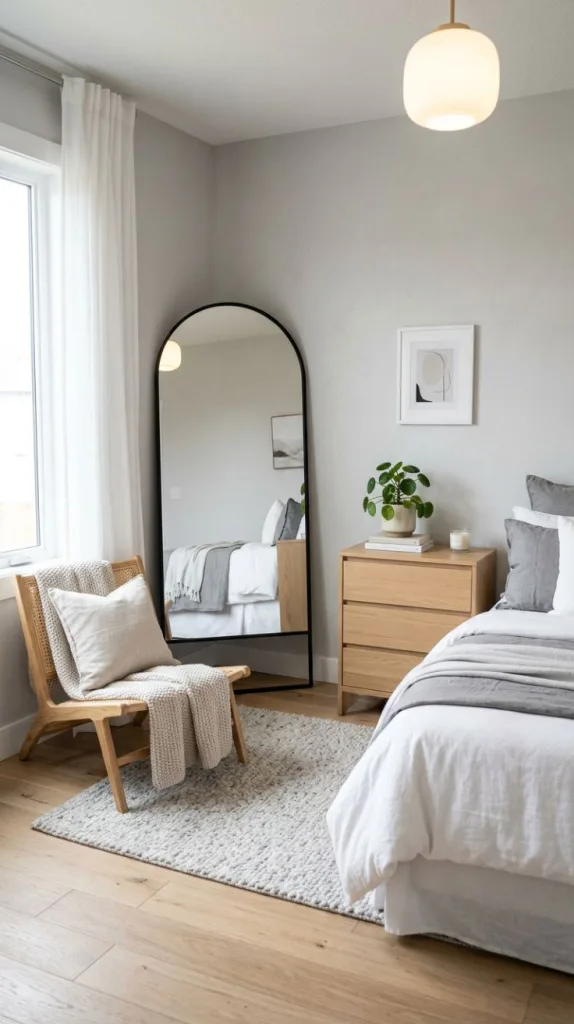 Floor-Length Mirror Corner