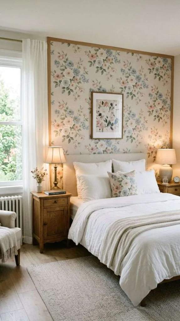 Floral Wallpaper Feature