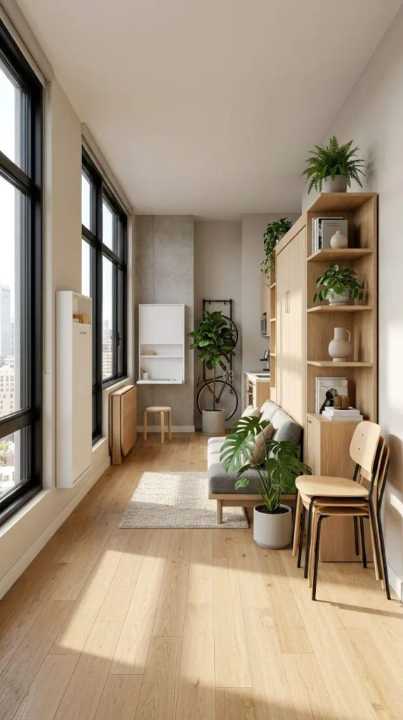 Foldaway Furniture Setup
