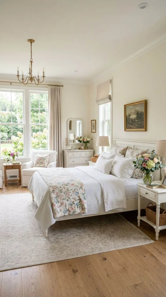 Nancy Meyers Bedroom Ideas for a Cozy Classic Retreat 11 Fresh Floral Accents