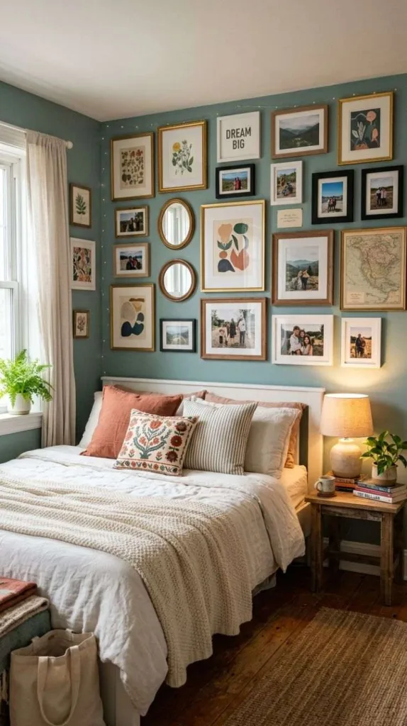 Small Bedroom Decor Ideas for Cozy Stylish Spaces 3 Gallery Wall Display