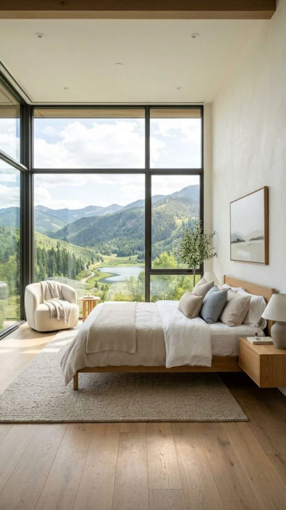 Room Inspiration Bedroom Ideas for a Cozy Stylish Retreat 10 Glass Corner Bedroom View