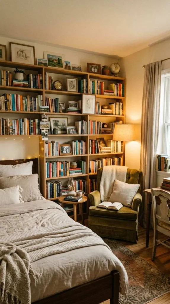 Home Library Bedroom