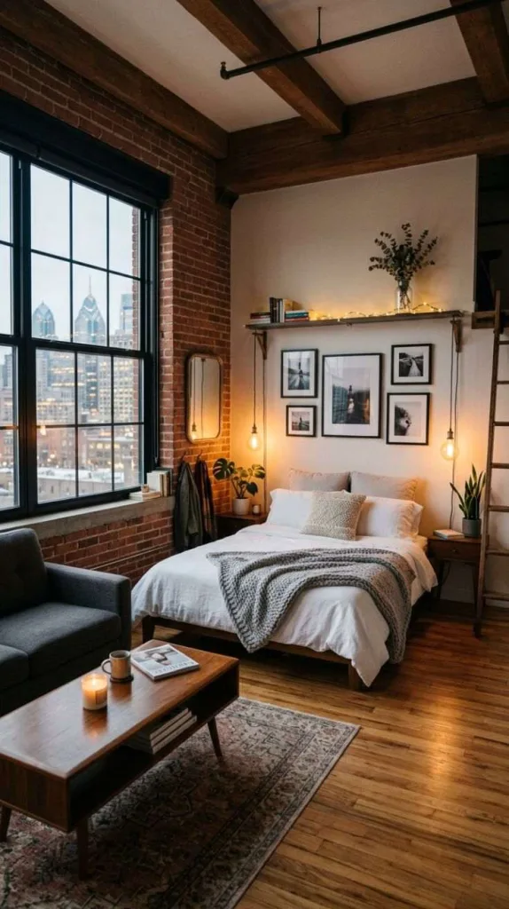 Small Bedroom Ideas for Couples Cozy and Romantic Spaces 10 Loft Style Couple Space