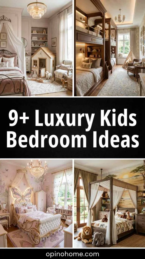 Luxury Kids Bedroom Ideas for a Stylish Dreamy Space 2 Luxury Kids Bedroom