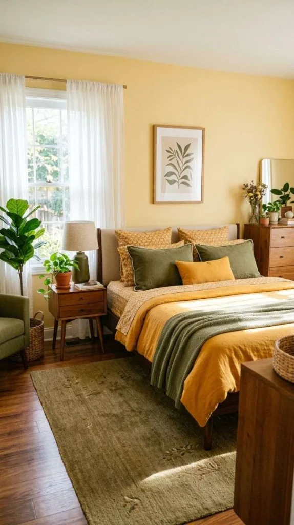 Marigold And Olive Tones