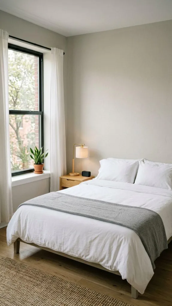 Apartment Bedroom Inspiration for a Cozy Stylish Space 10 Minimal Decor Styling