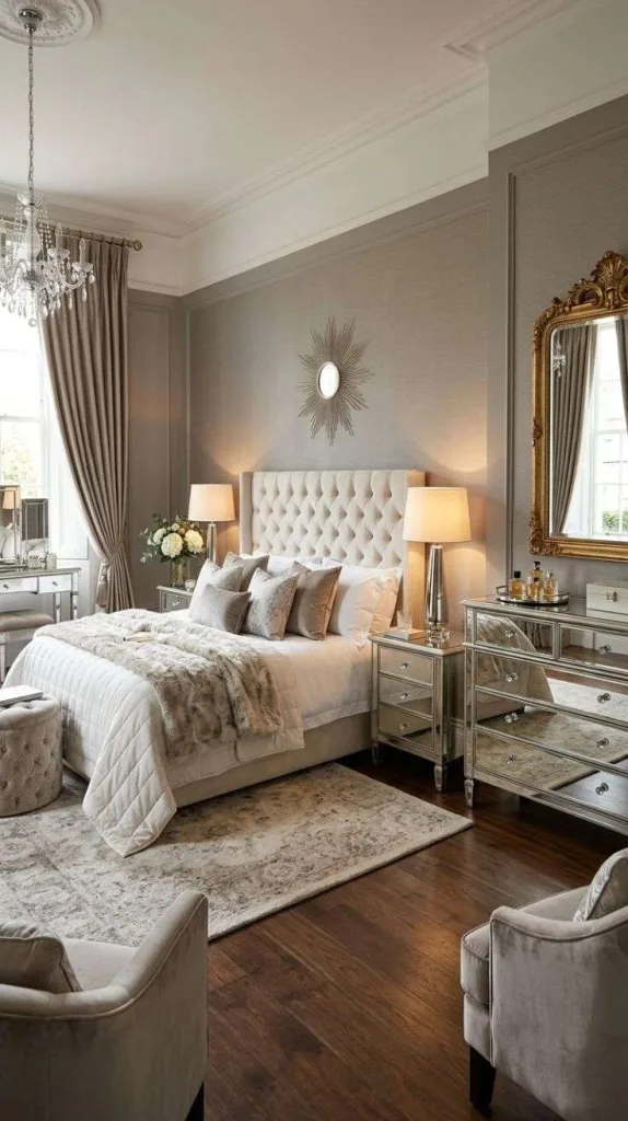 Mirrored Furniture Accents