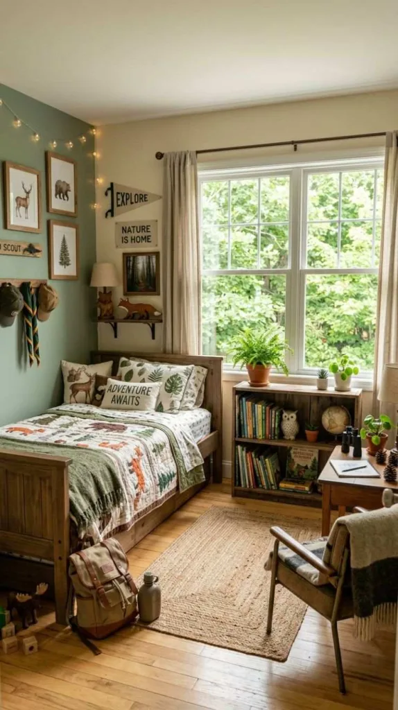 Boy Bedroom Ideas for a Stylish and Cozy Space 10 Nature Inspired Retreat